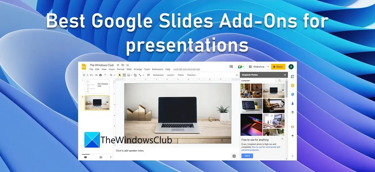 Best Google Slides Add-Ons for presentations